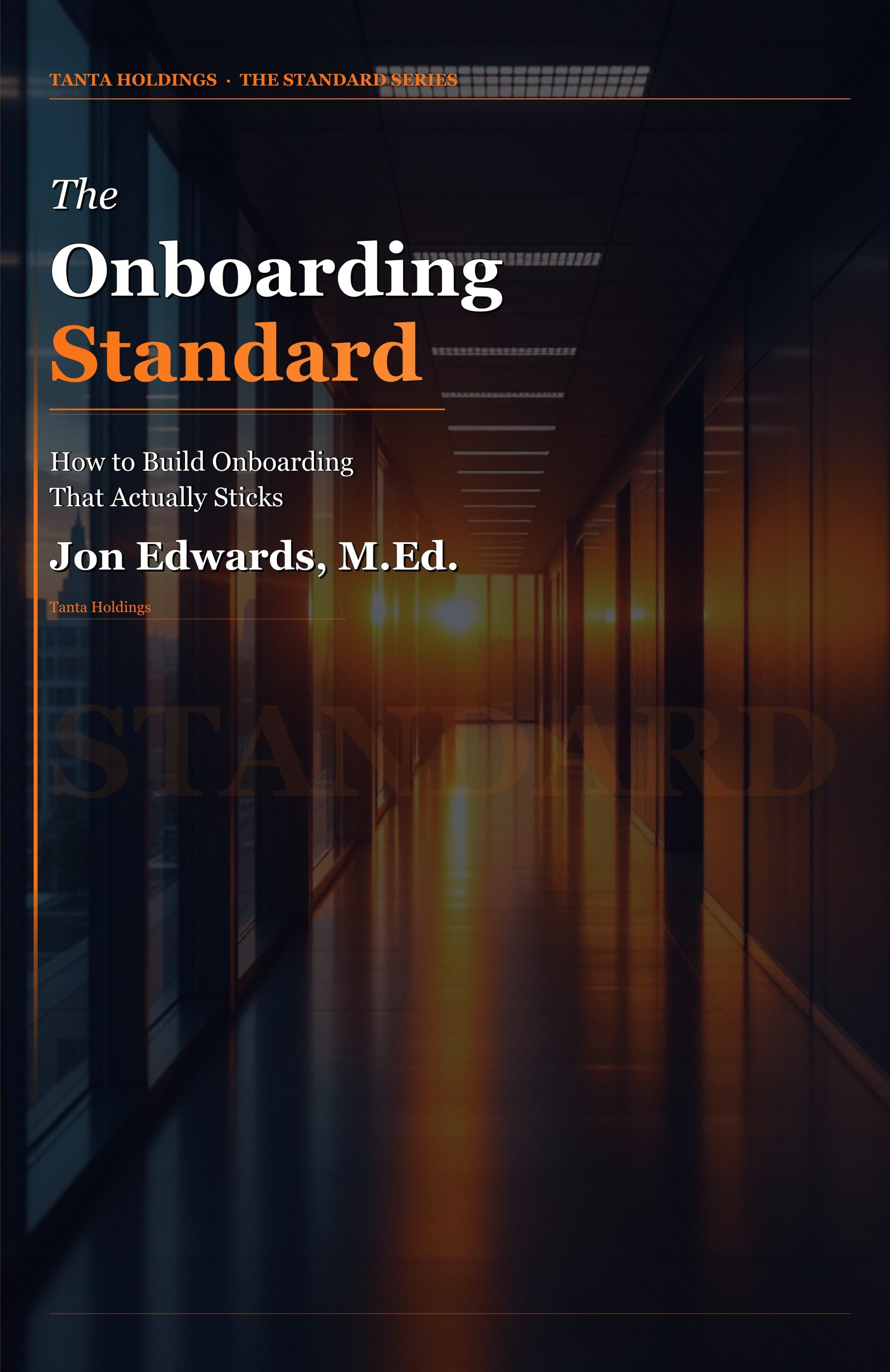 The Onboarding Standard cover