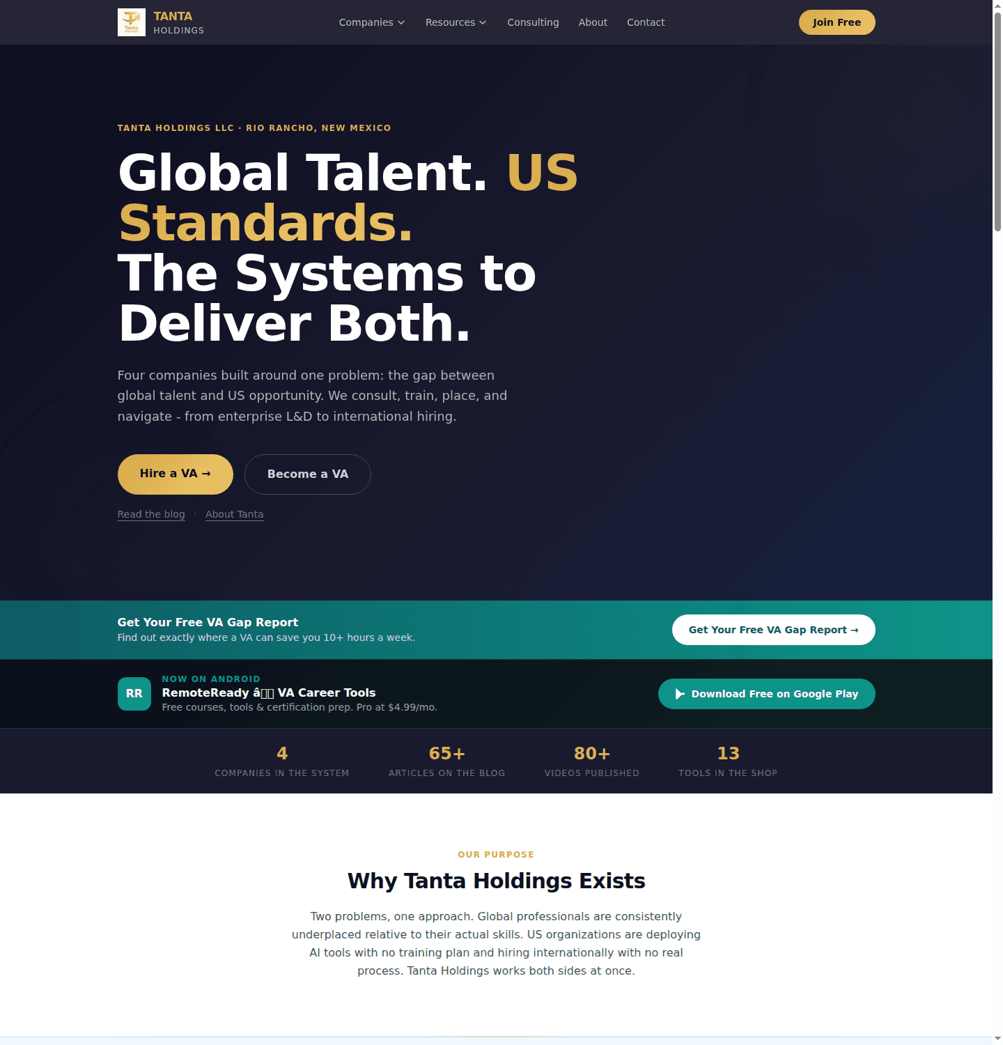 Swell Realty homepage hero and trust signals